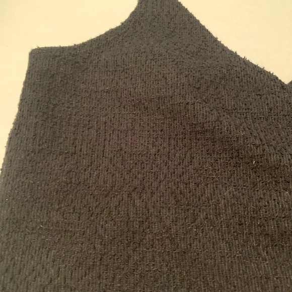 Madewell Finale Black Faux Wrap Tank Top size XXS - Picture 11 of 11